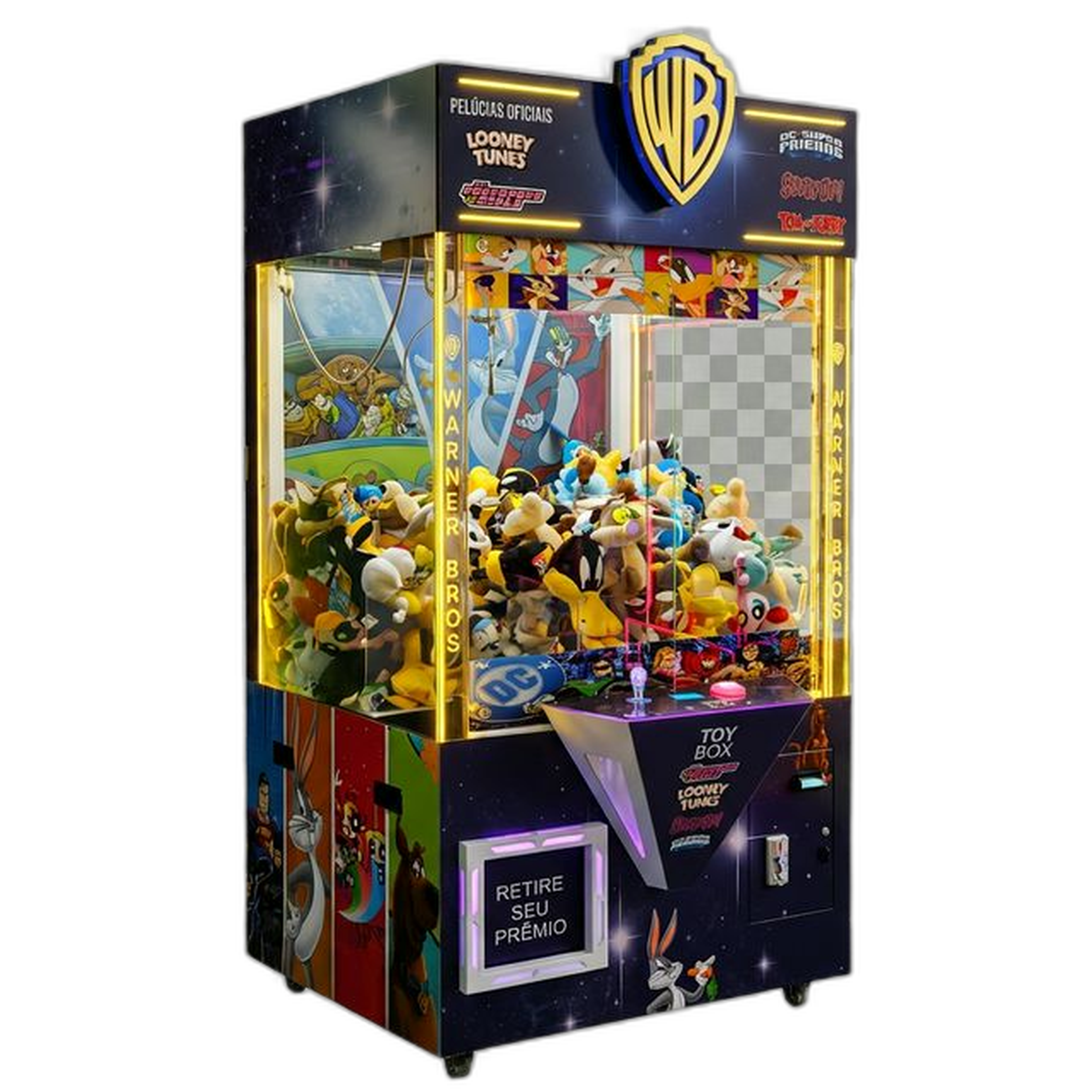 Máquina TOY BOX Warner Bros 3D